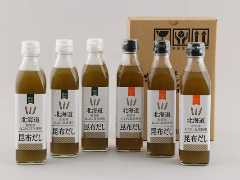 ねこあし昆布だし 6本セット